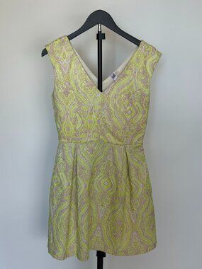 Pastel Paisley Fit & Flare Dress